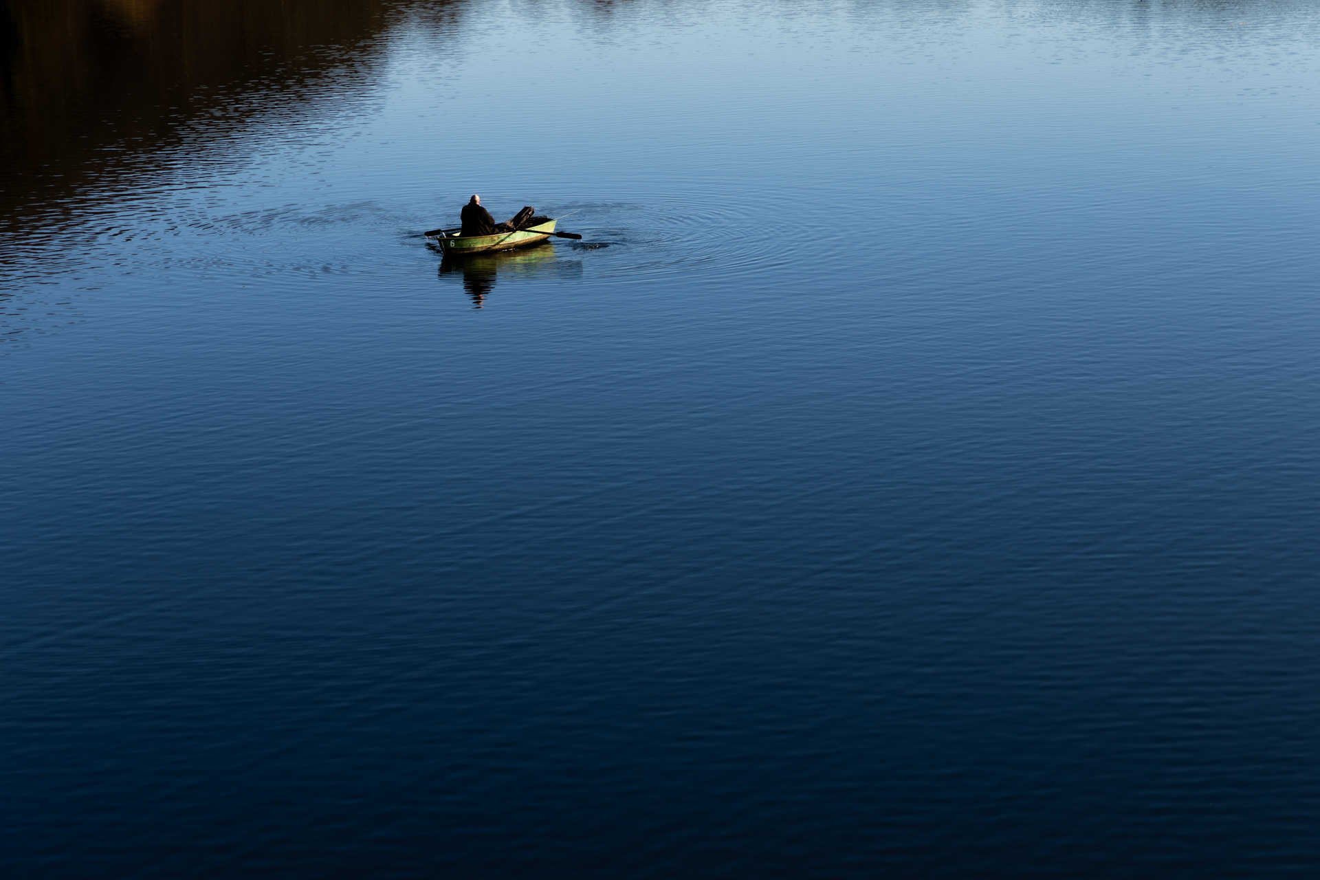 Weihnachtsruhe am See