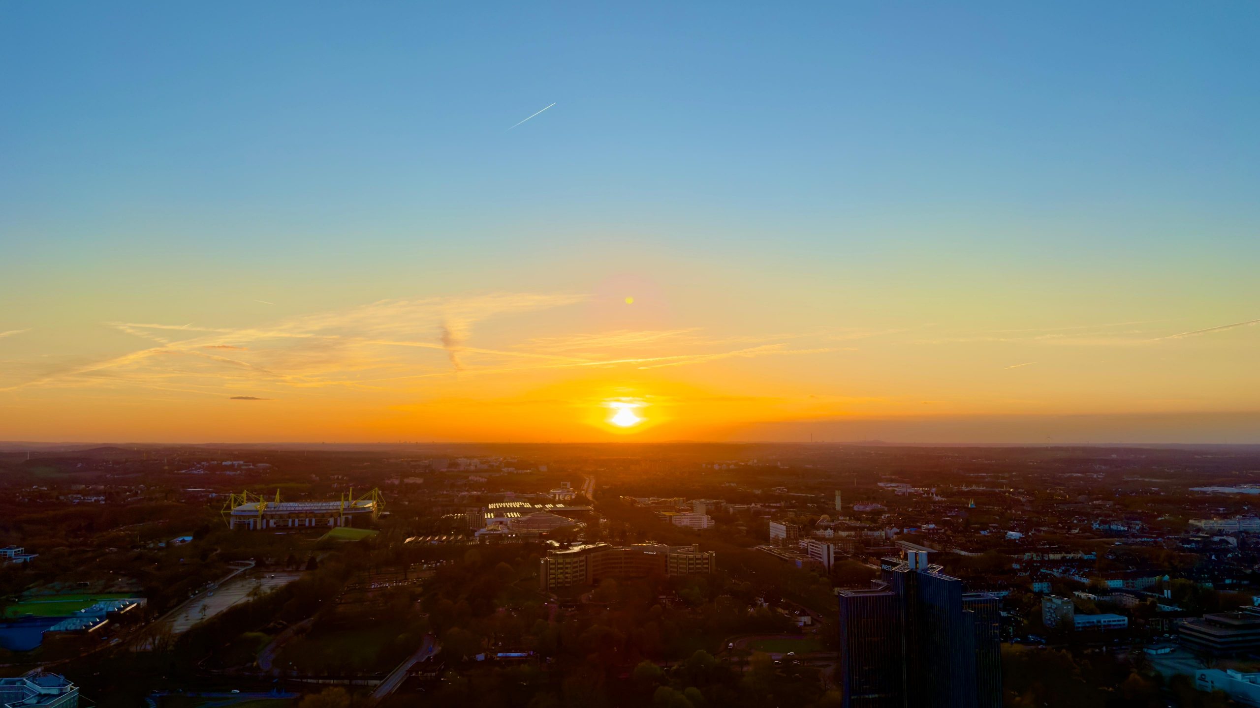 Sonnenuntergang Dortmund