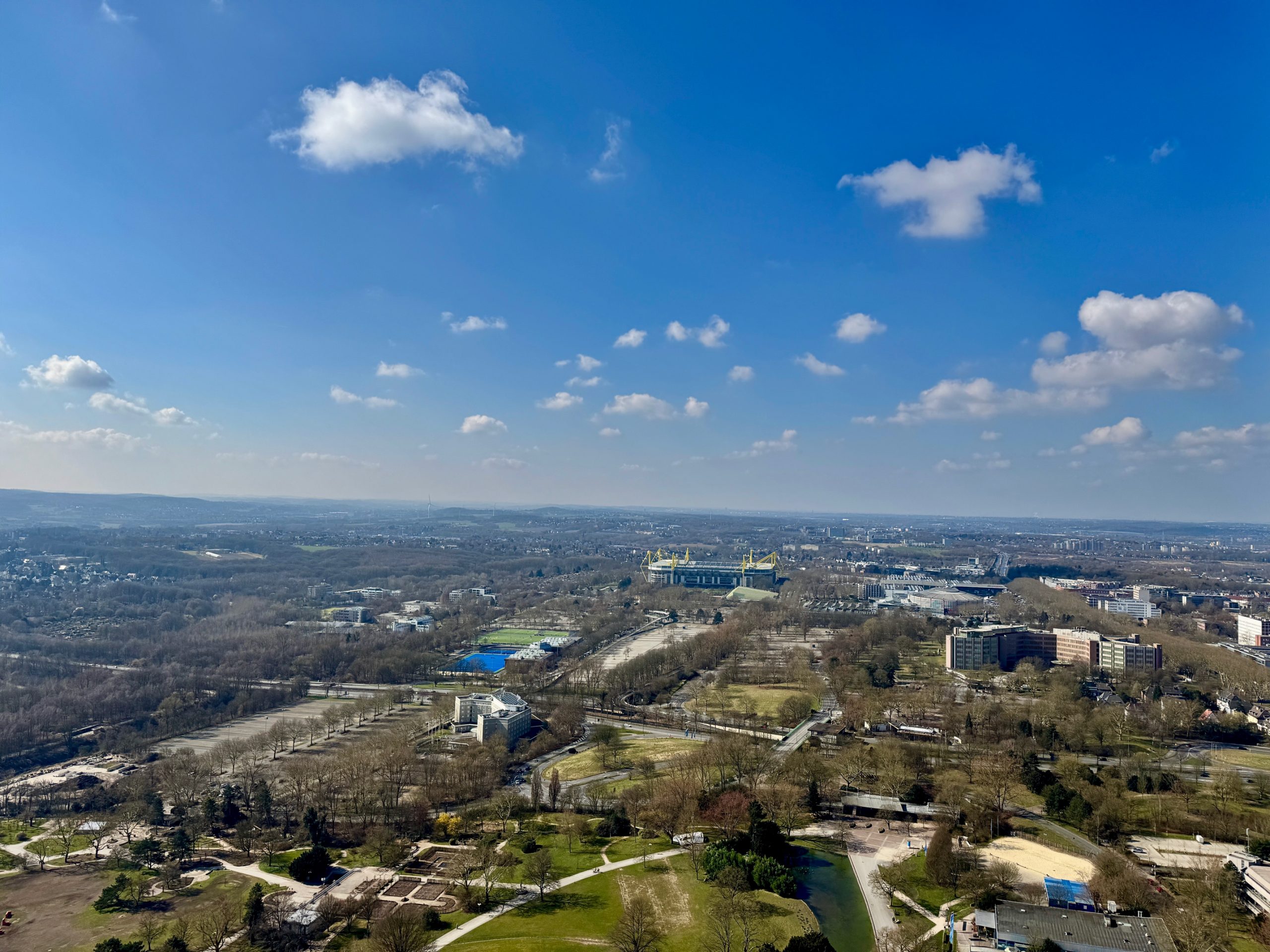 Frühjahrsblick auf Dortmund