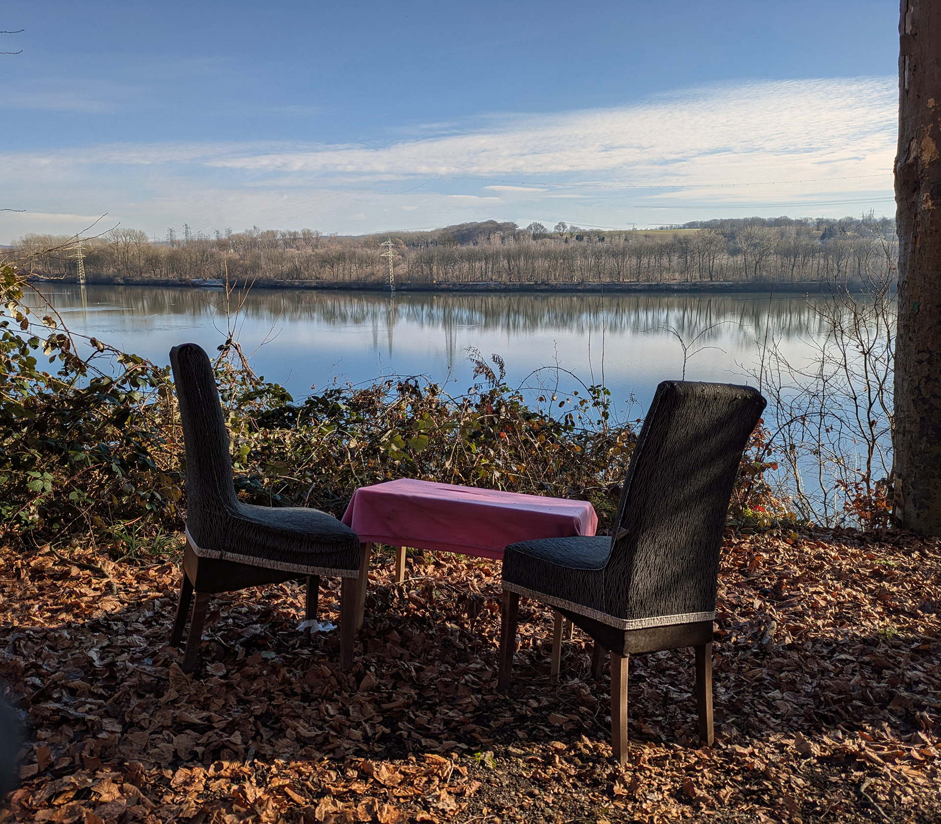 Februar-Spaziergang am See
