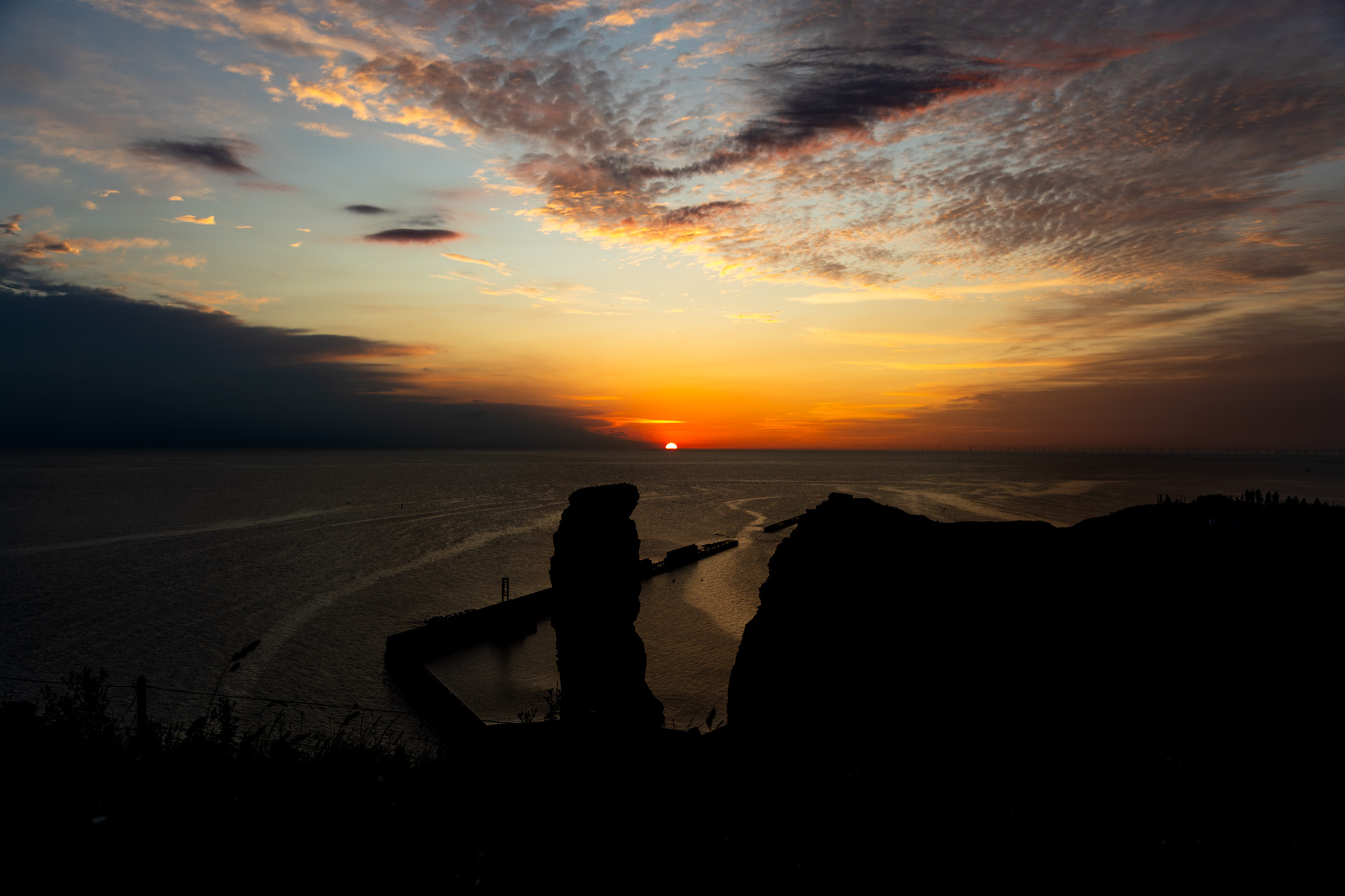 malerischer Sonnenuntergang